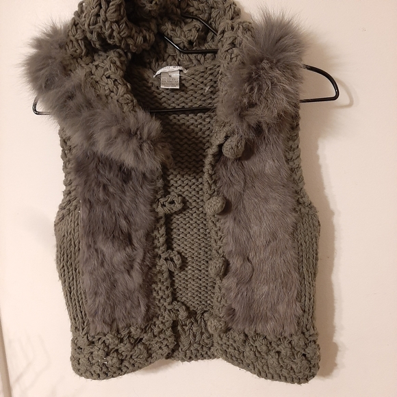 Alberto Makali Chunky Knit And Rabbit 
